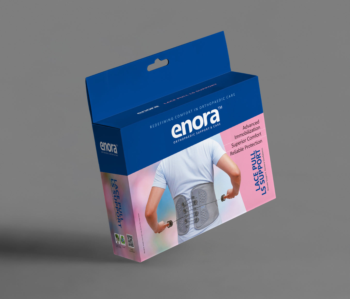 enora Lace Pull LS Support - Advanced Lumbo-Sacral Stabilization