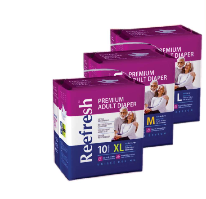 Reefresh Premium Adult Diapers