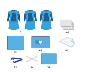 CAESAREAN -KIT WITH POUCH - CSP 100