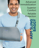 enora Pouch Arm Sling Baggy - Adjustable Soft Shoulder Immobilizer
